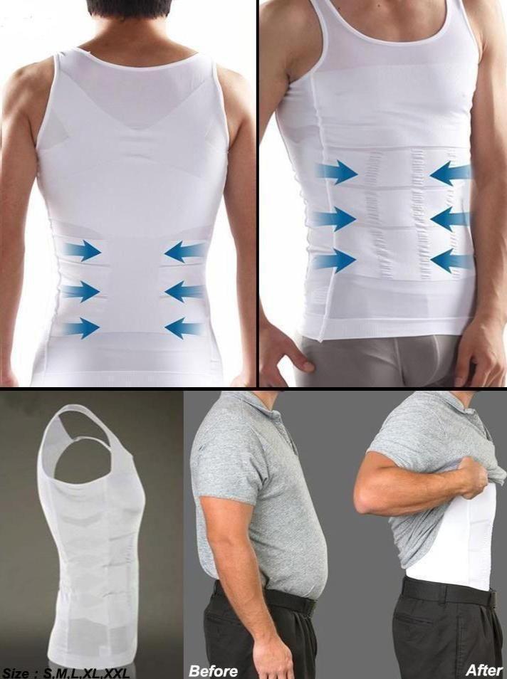 Men's Solid Compression Flexvest ( Assorted Color )