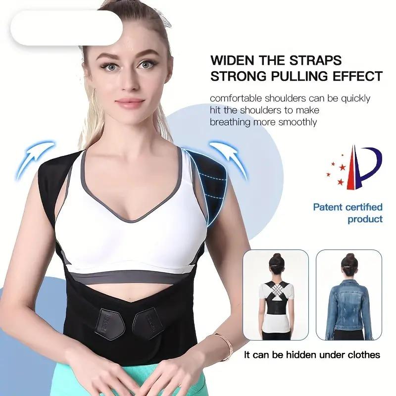 Adjustable Back Posture Corrector/ Slouching Relieve Pain Belt Women Men 