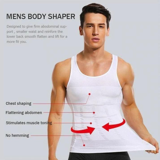 Men's Solid Compression Flexvest ( Assorted Color )