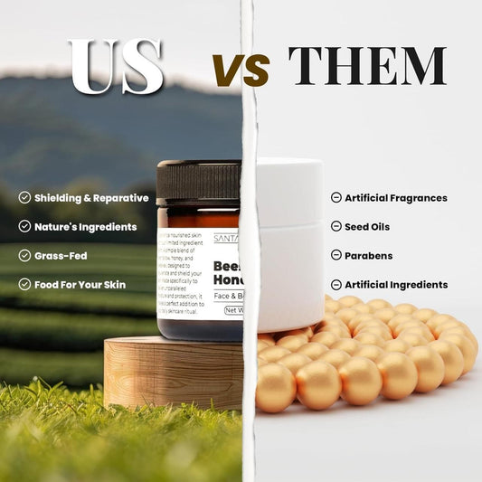 Santa Cruz Paleo Beeswax and Honey Organic Face Cream 56.7gm (Pack of 2)