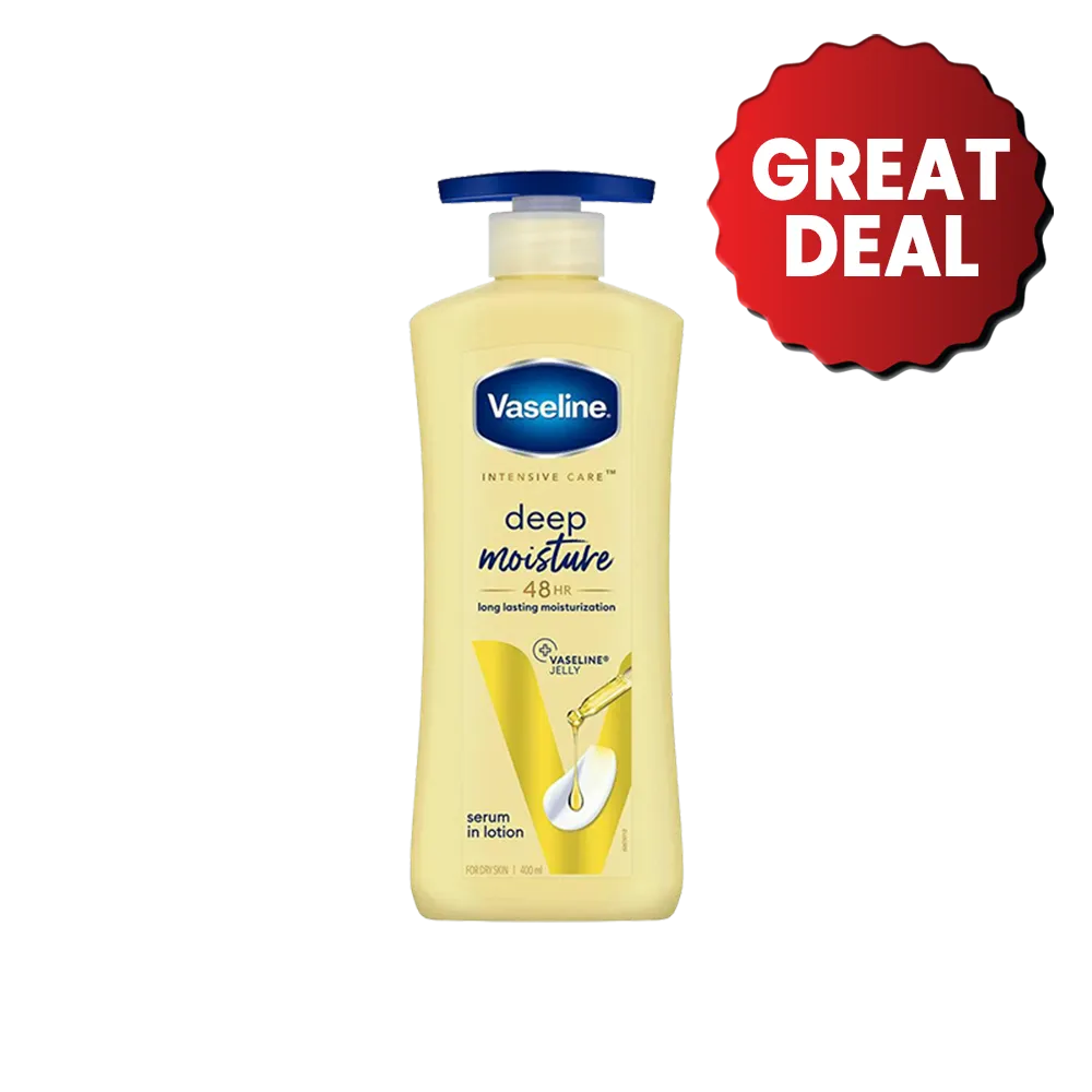 Vaseline Deep Restore Moisturiser Lotion - 400 Ml