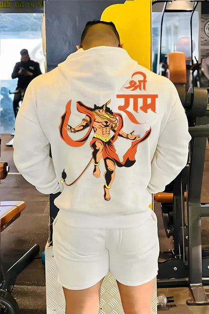 Jai Shree Ram Hanuman Ji Hoodie VVK WORLD BRAND