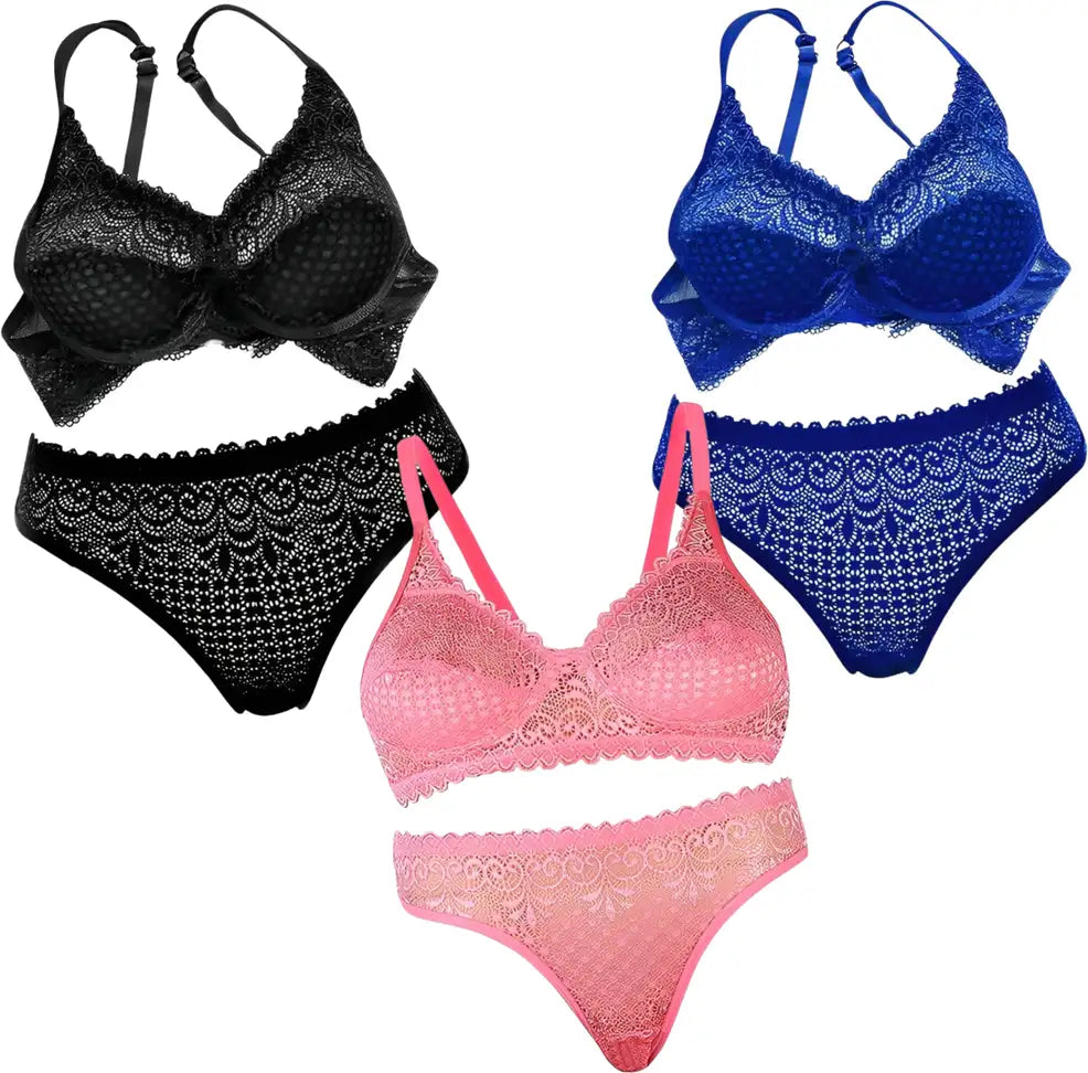 Bra & Panty Set pack 3