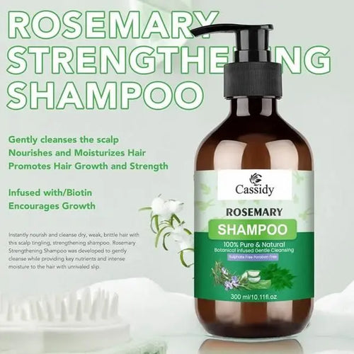 CASSIDY Rosemary Shampoo, 300ml (Pack of 1)