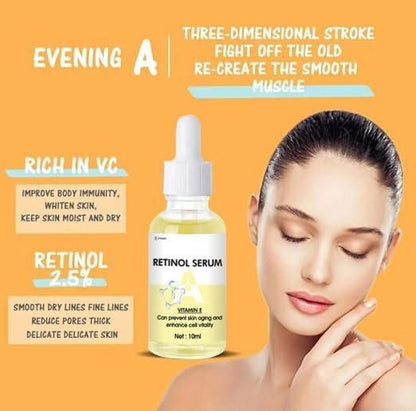 Vitamin C Serum And Retinol Serum 10ML (Pack of 4)