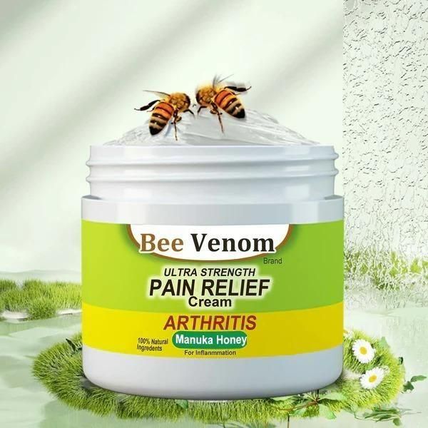 Bee Venom Ultra Strength Pain Relief Cream (Pack of 1 )