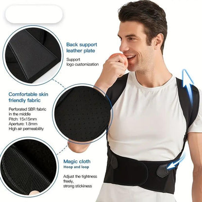 Adjustable Back Posture Corrector/ Slouching Relieve Pain Belt Women Men&nbsp;