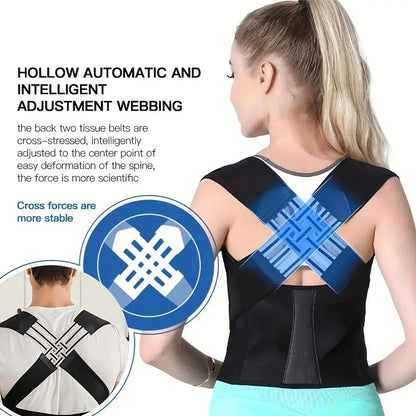 Adjustable Back Posture Corrector/ Slouching Relieve Pain Belt Women Men&nbsp;